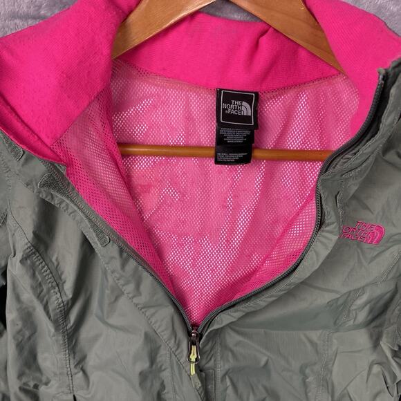 THE NORTH FACE Women’s S Resolve Parka II Jacket Packable Hood Green Gorpcore - Picture 2 of 8